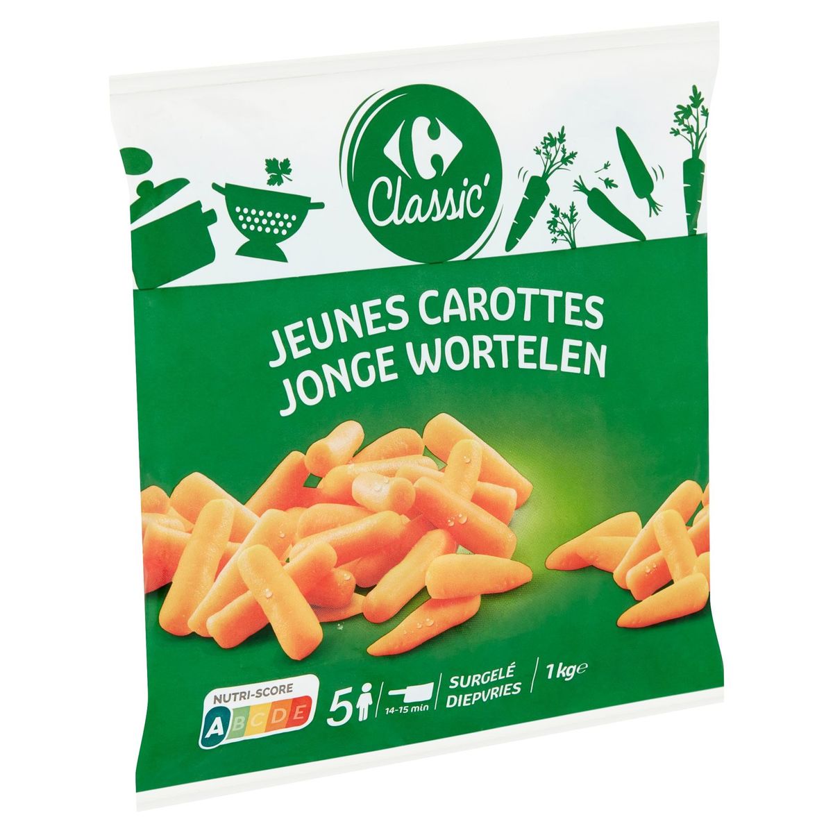 Carrefour Classic' Jeunes Carottes 1 kg