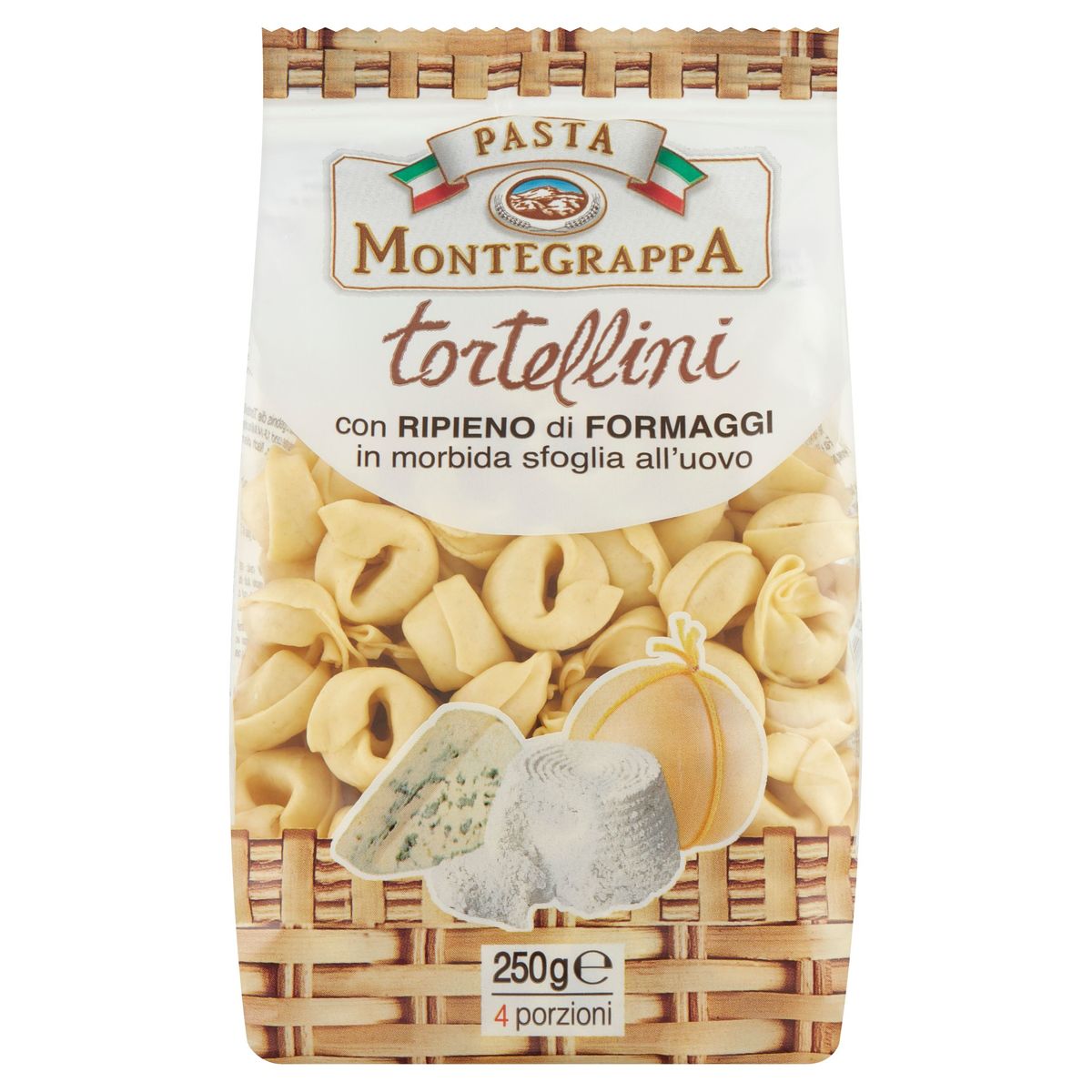 Pasta Montegrappa Tortellini Fromage 250 g