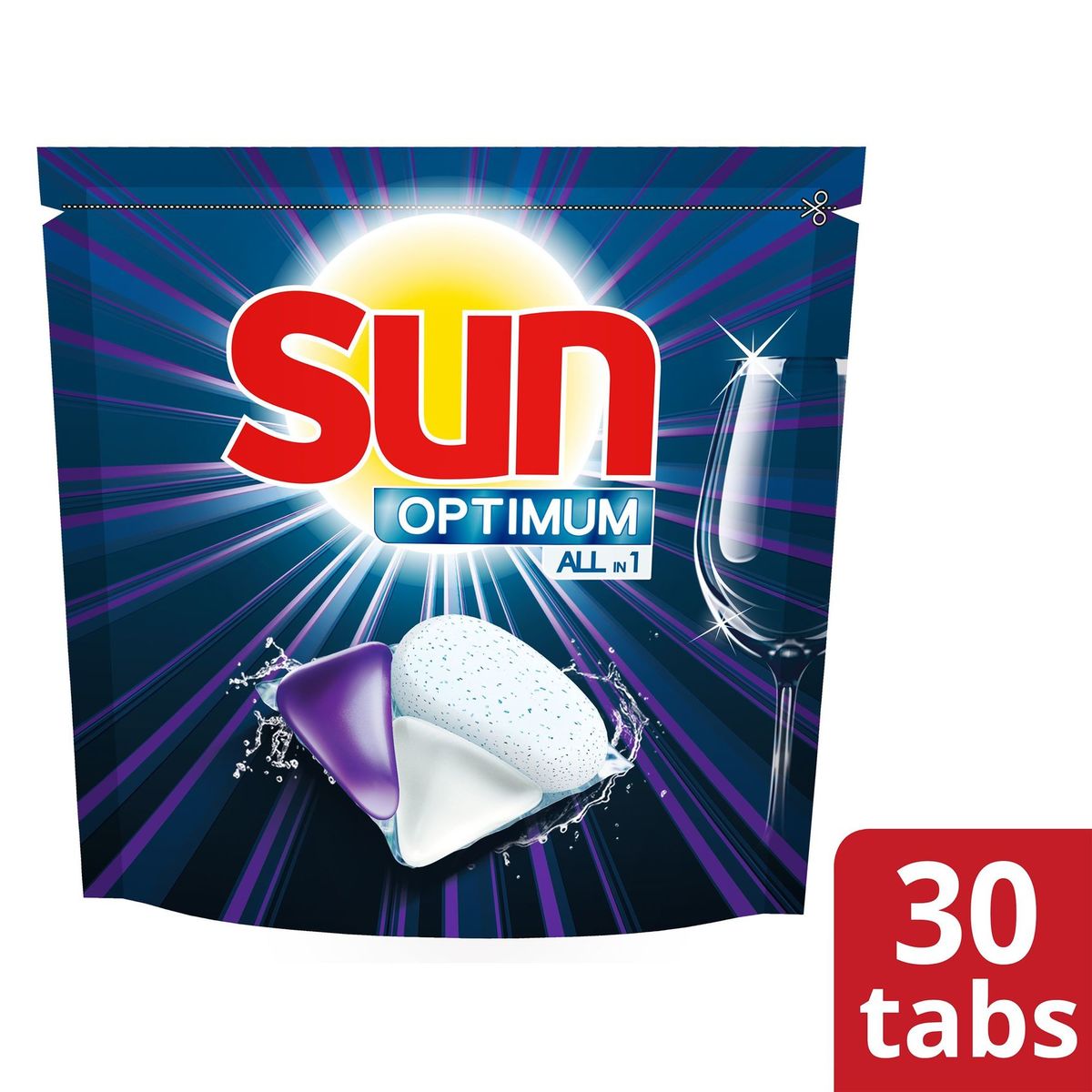 Sun Optimum Capsules Lave-Vaisselle Regular 30 tabs