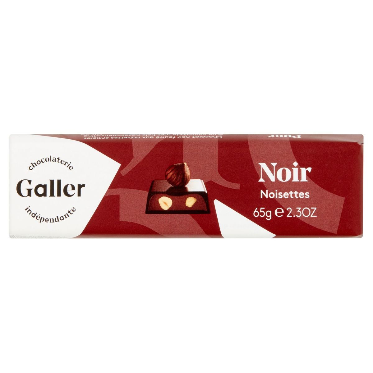Galler Noir Noisettes 65 g