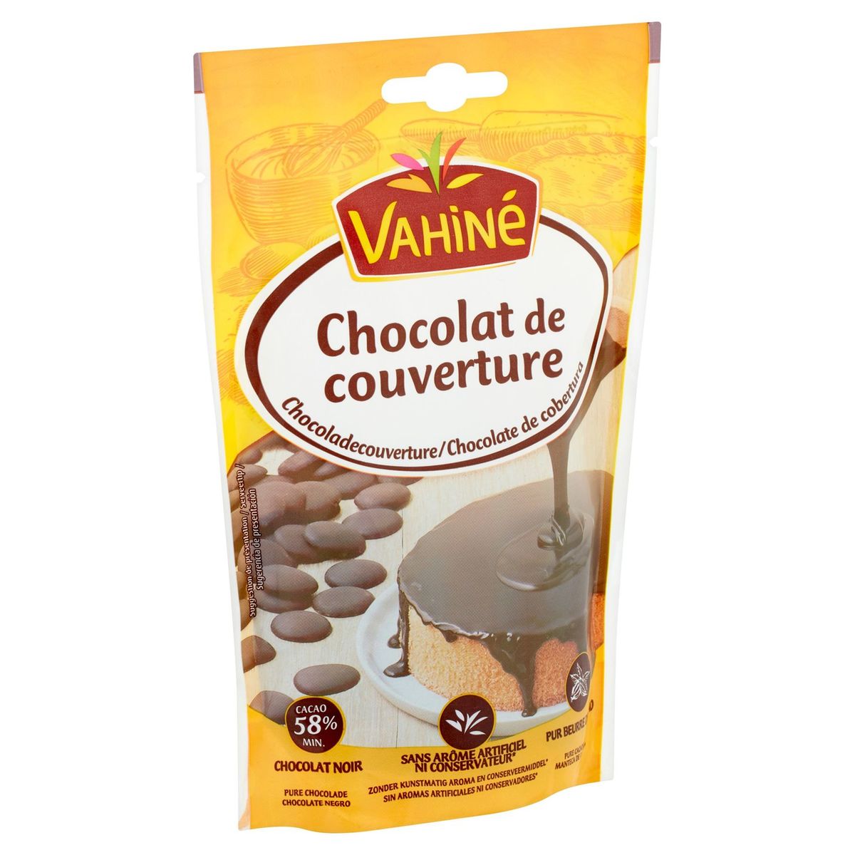 Vahiné Chocoladecouverture 125 g