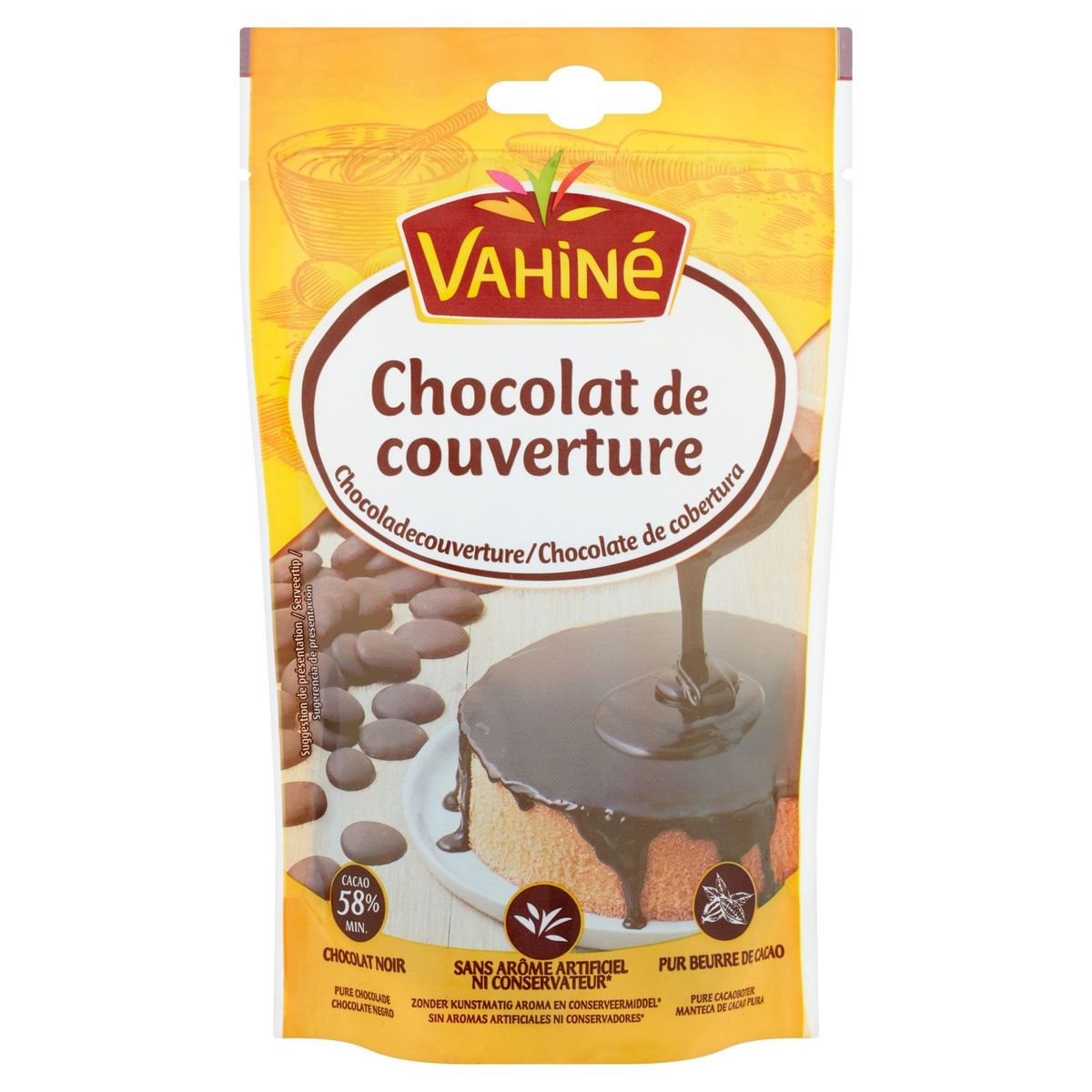 Vahiné Chocoladecouverture 125 g