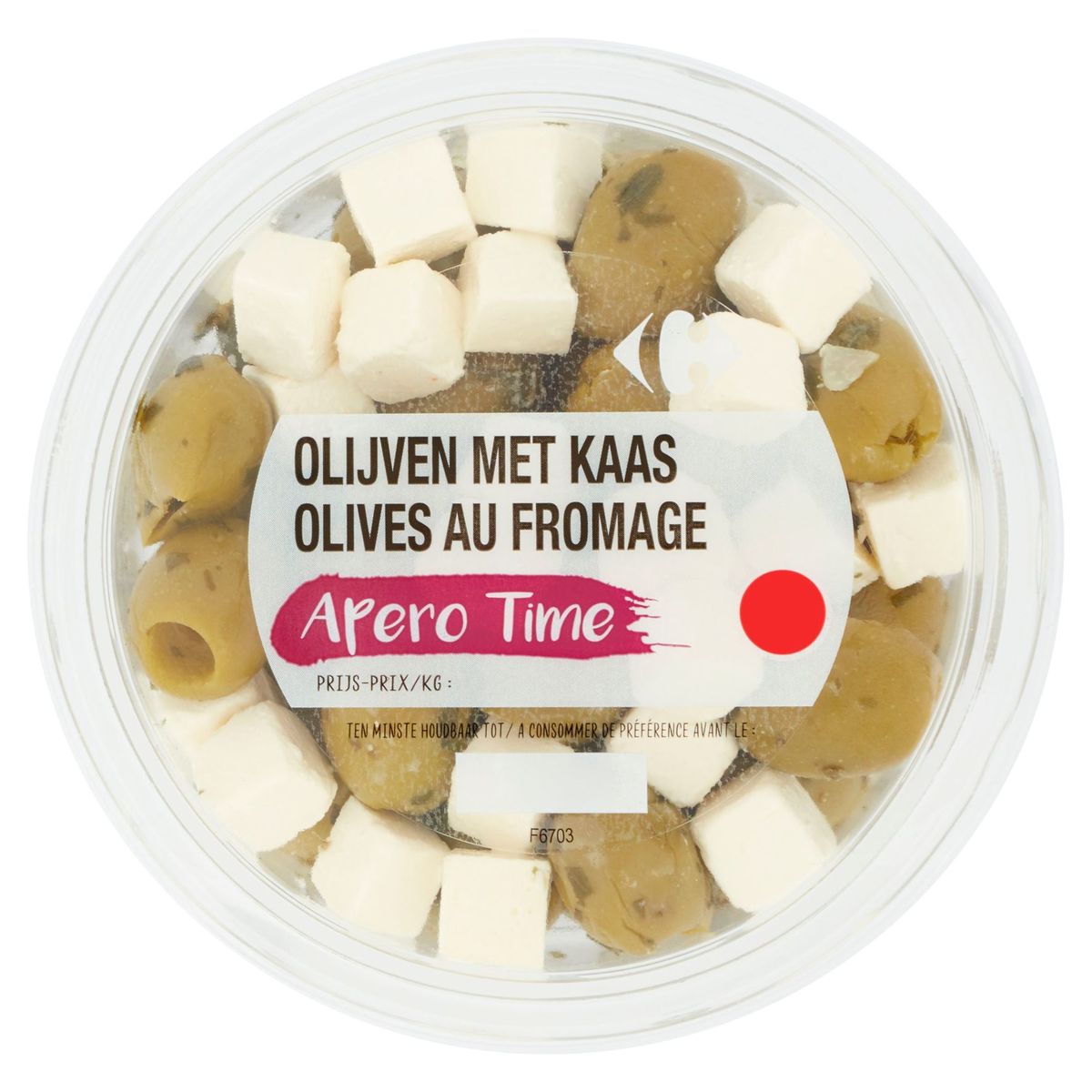 Carrefour Apero Time Olives au Fromage 150 g