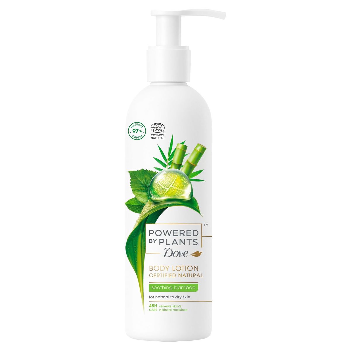 Dove Lotion corporelle Powered By Plants Soothing Bamboo 250ml