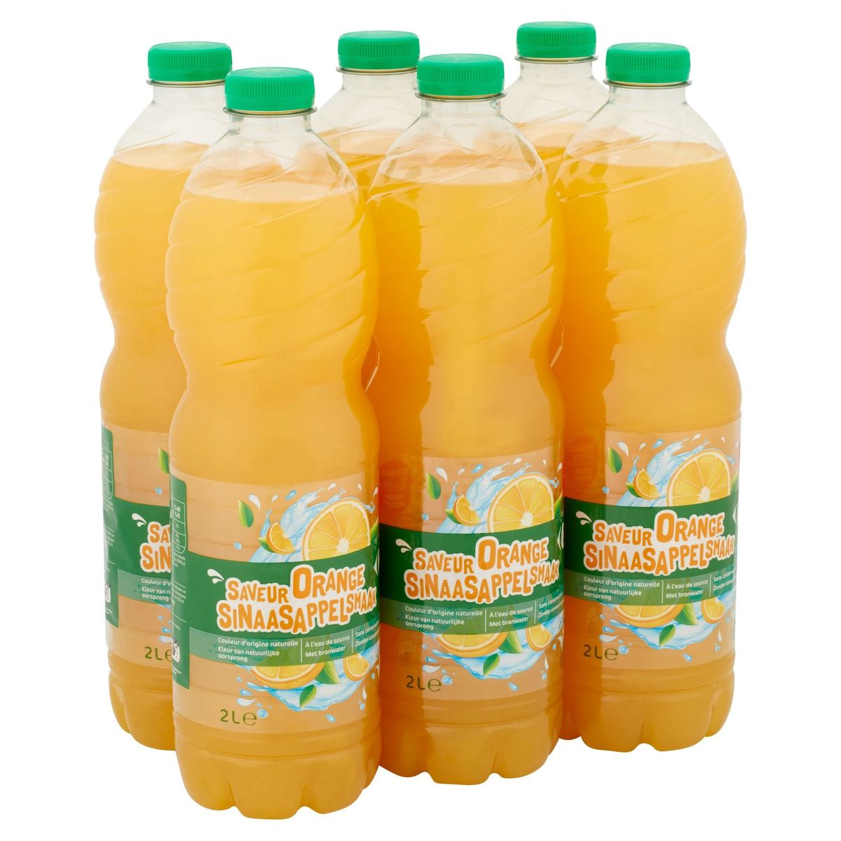 Carrefour Sinaasappelsmaak 6 x 2 L