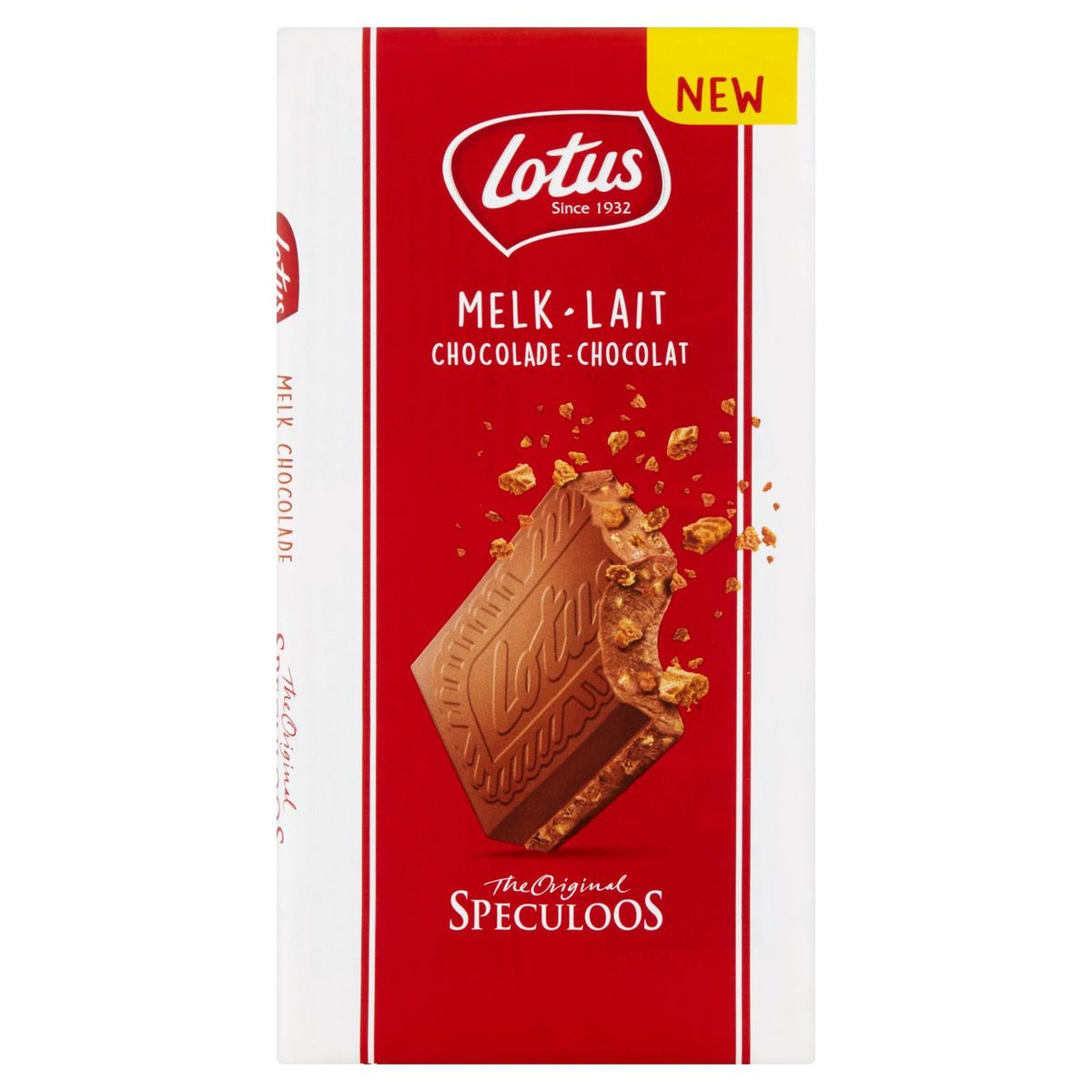 Lotus Biscoff Chocolat au lait avec morceaux de speculoos 180g