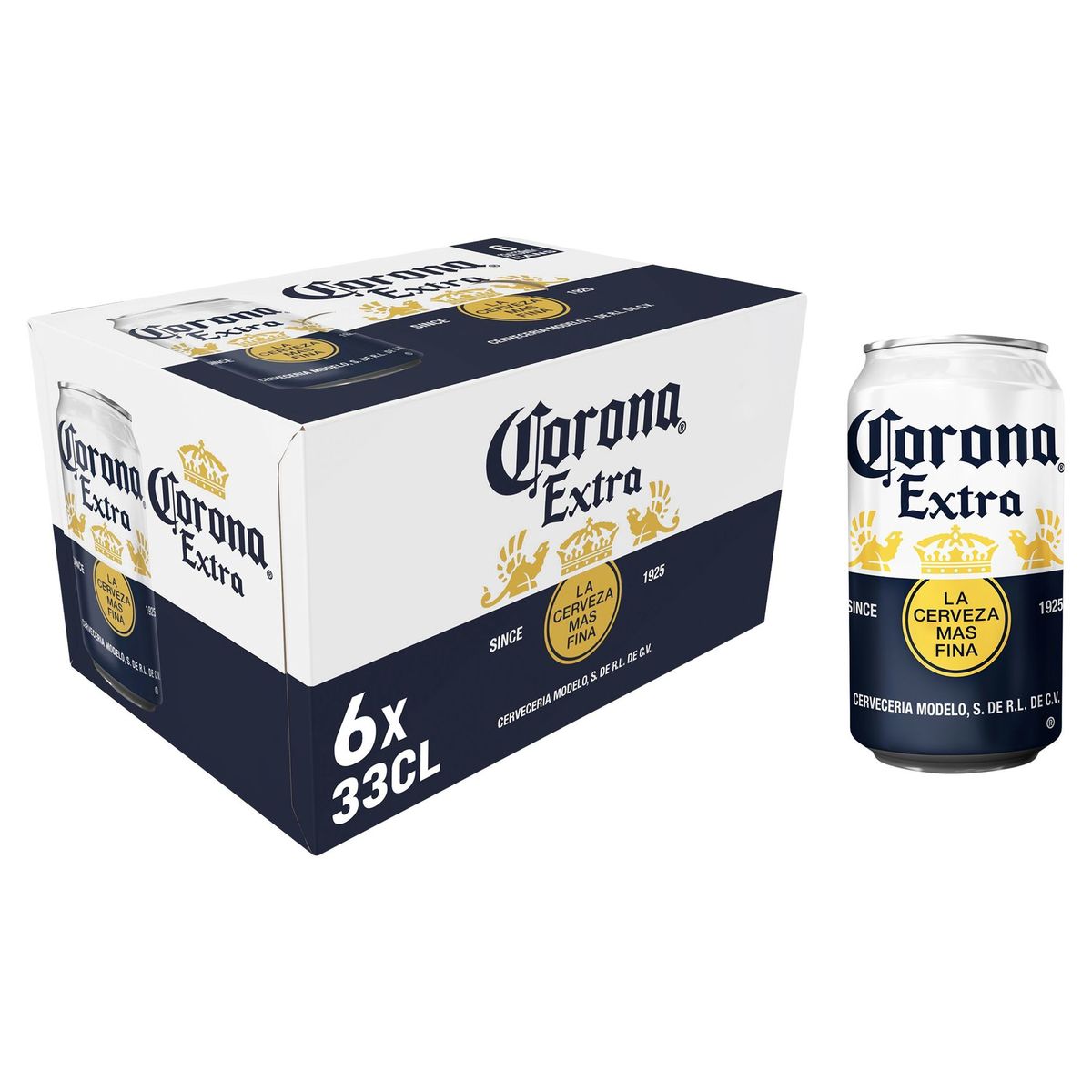 Corona Extra Canettes 6 x 330 ml