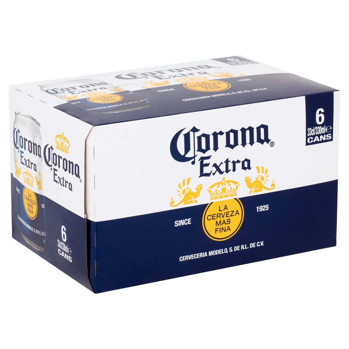 Corona Extra Canettes 6 x 330 ml
