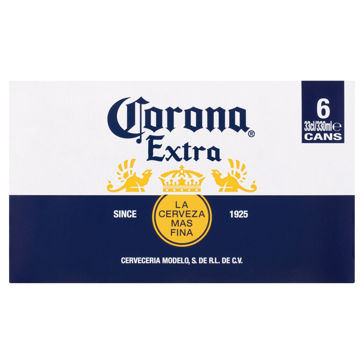 Corona Extra Blikken 6 x 330 ml