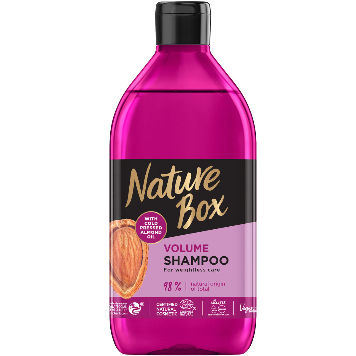 Nature Box Almond Volume Shampoo 385ml