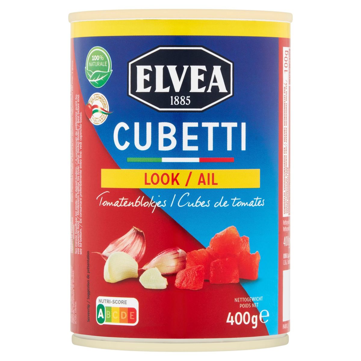 Elvea Cubetti Ail Cubes de Tomates 400 g