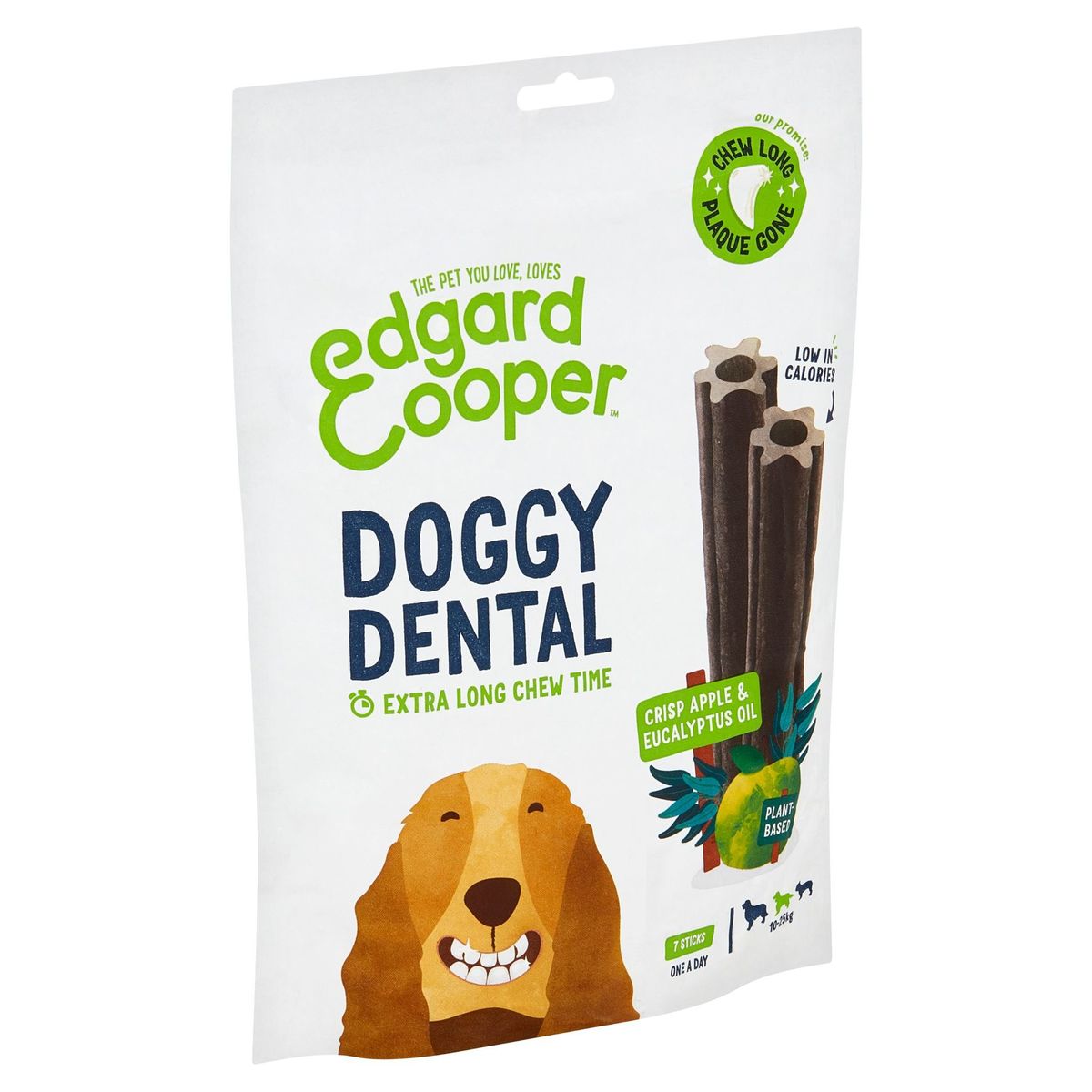 Edgard & Cooper Doggy Dental Crisp 10-25 kg 7 Stuks 160 g