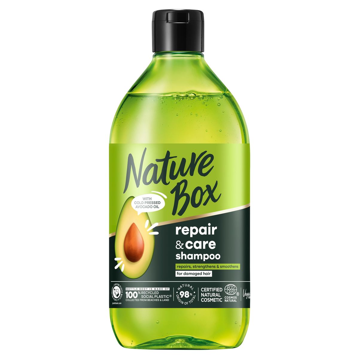 Nature Box Avocado Repair Shampoo 385 ml