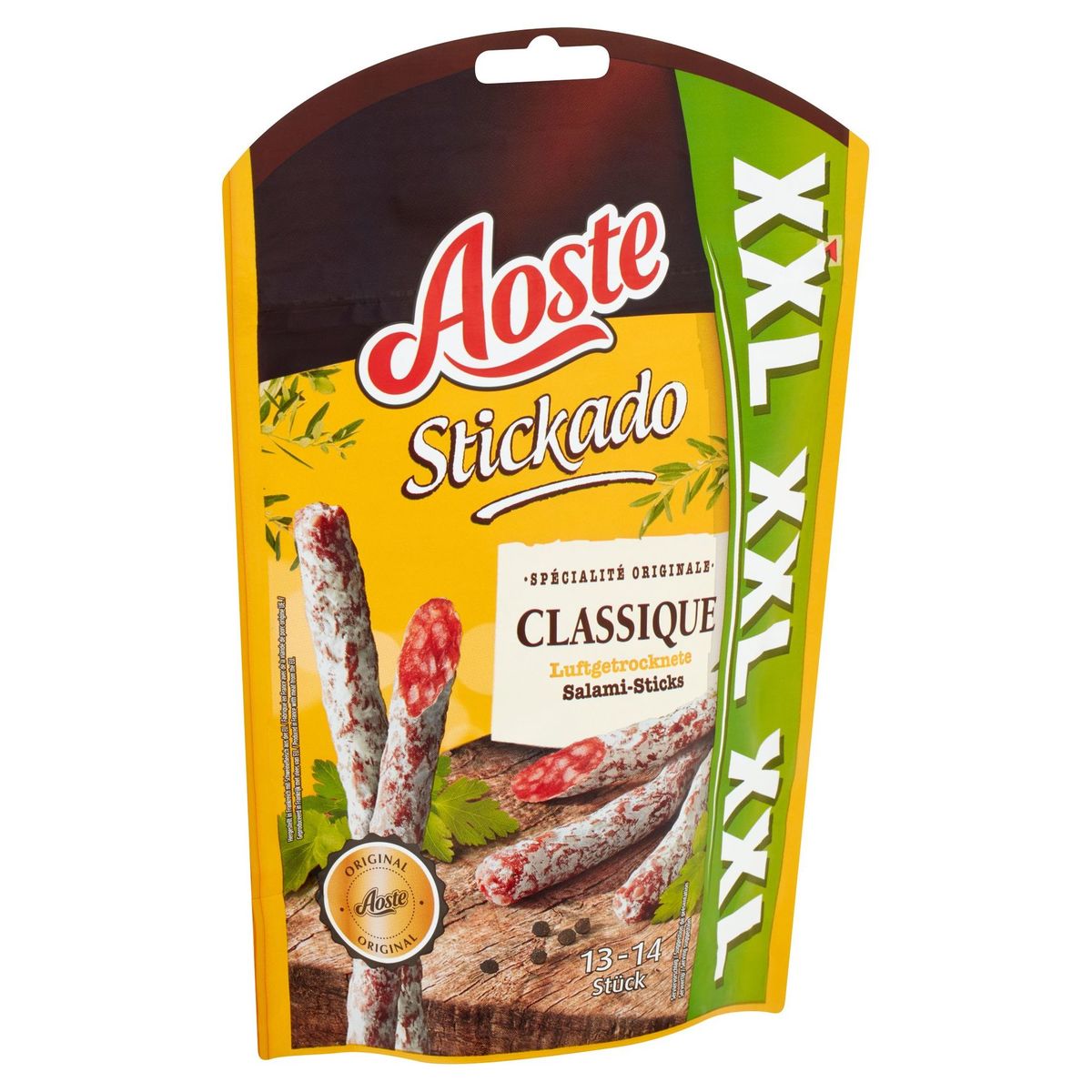 Aoste Stickado Classique Salami-Sticks XXL 140 g