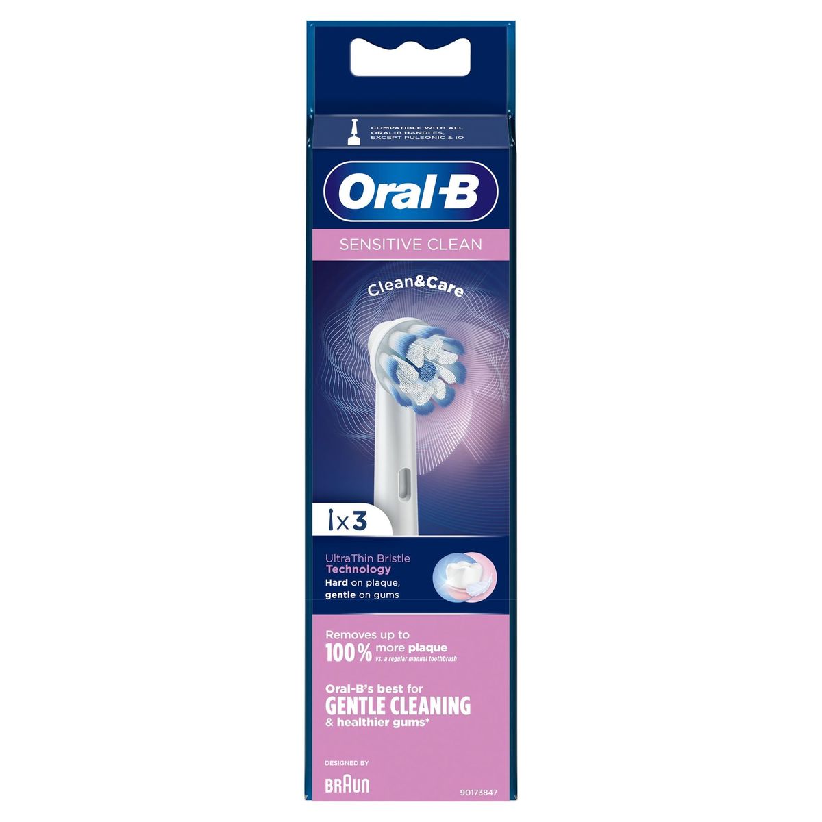 Oral-B Sensitive Clean Brossettes, Lot De 3