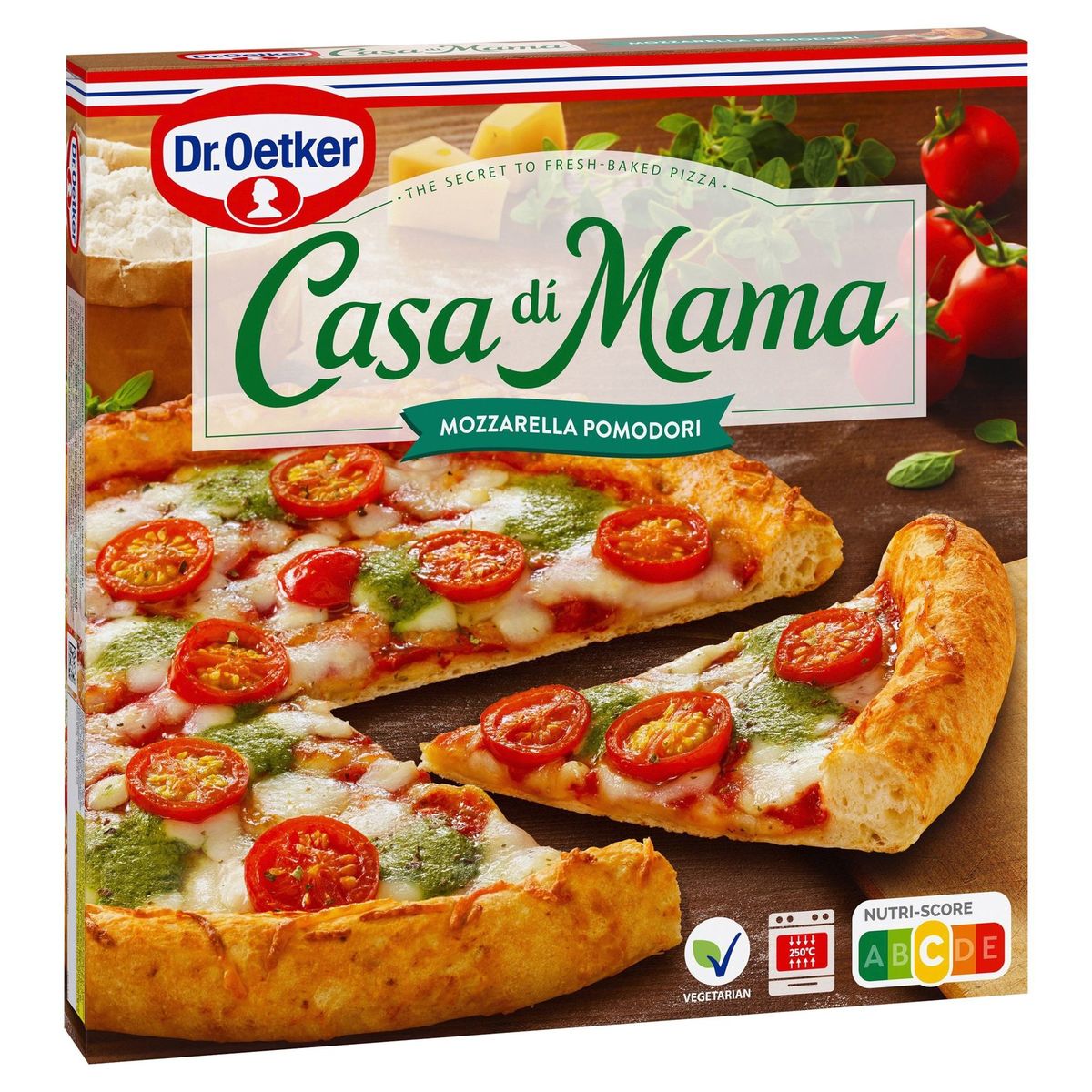 Dr. Oetker Pizza Casa di Mama Pizza Mozzarella Pomodori