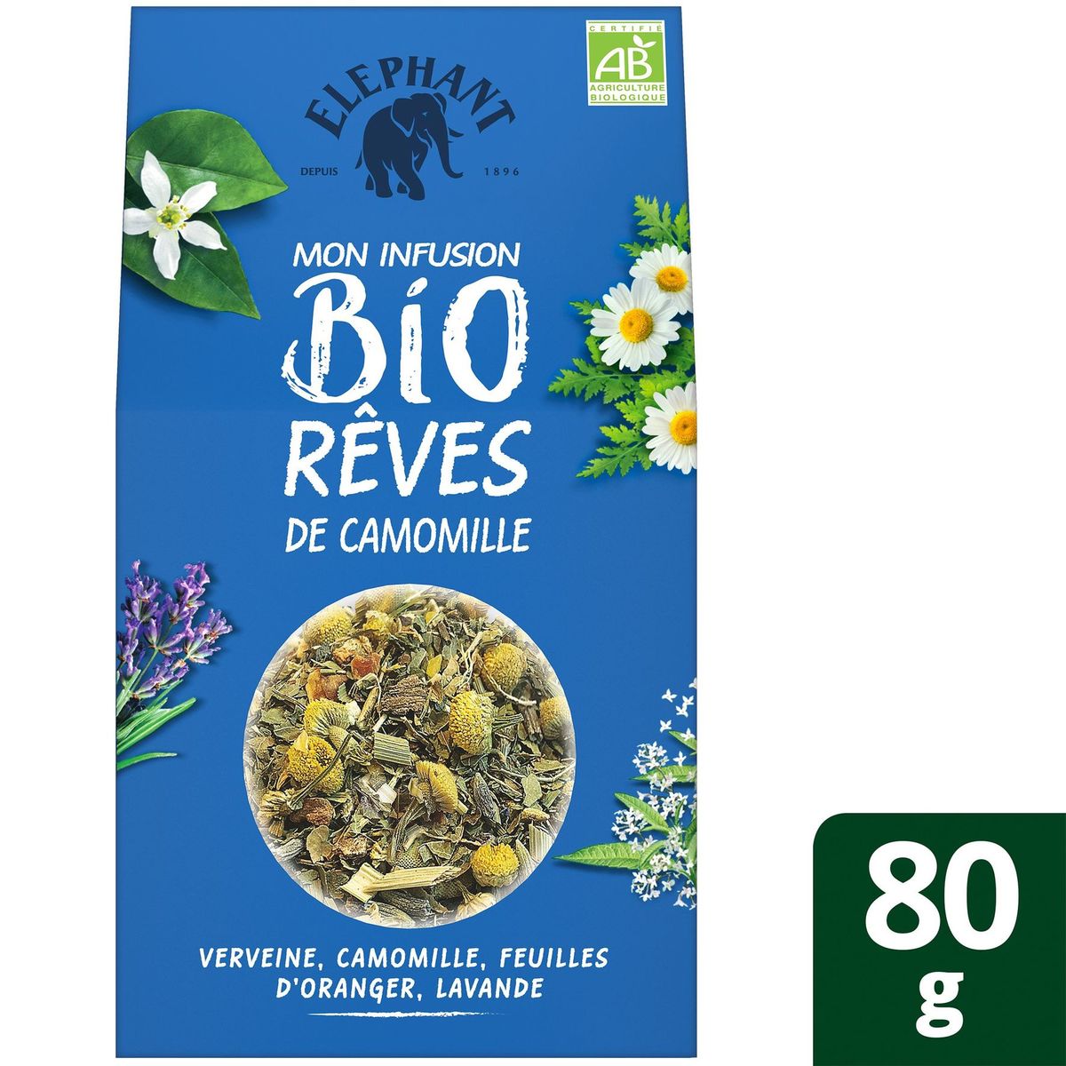 Elephant The En Vrac Reves De Camomile 65g Carrefour Site