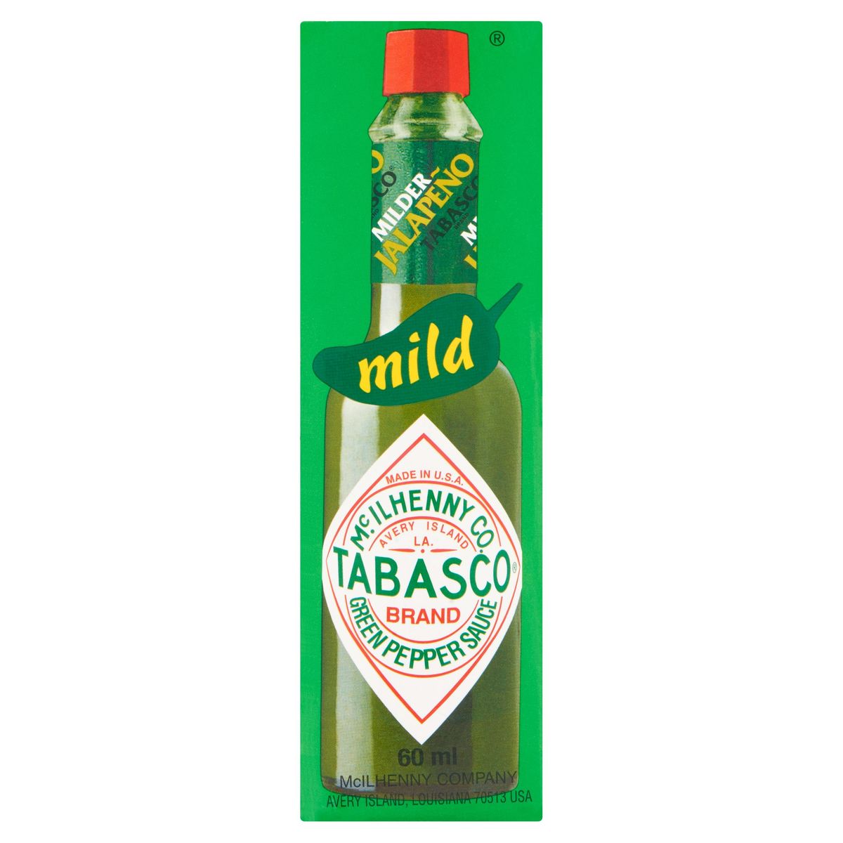 Sauce pimentée Jalapeno vert TABASCO : le flacon de 60 mL à Prix Carrefour