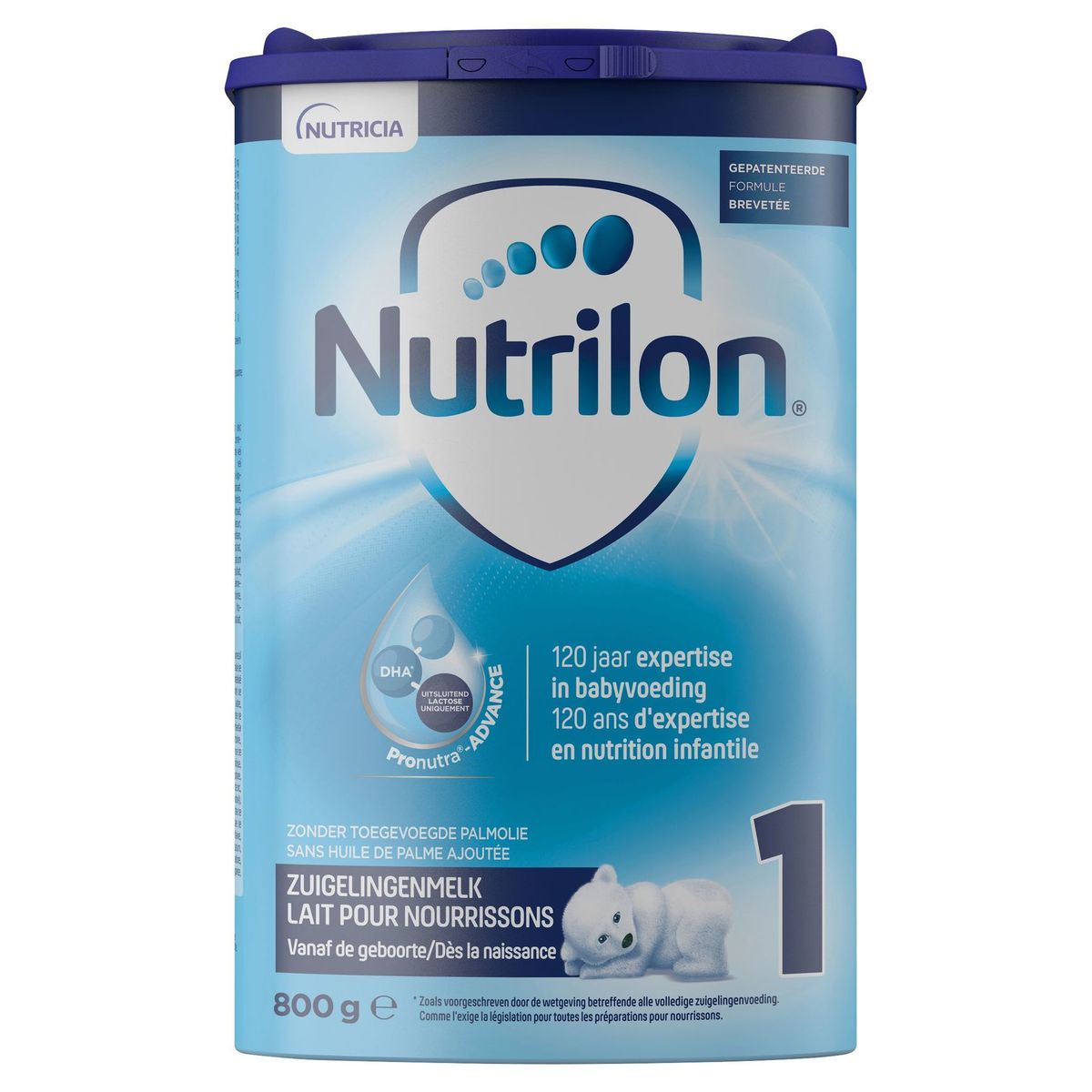 Nutrilon 1 Zuigelingenmelk voor baby's vanaf de geboorte poeder 800 g