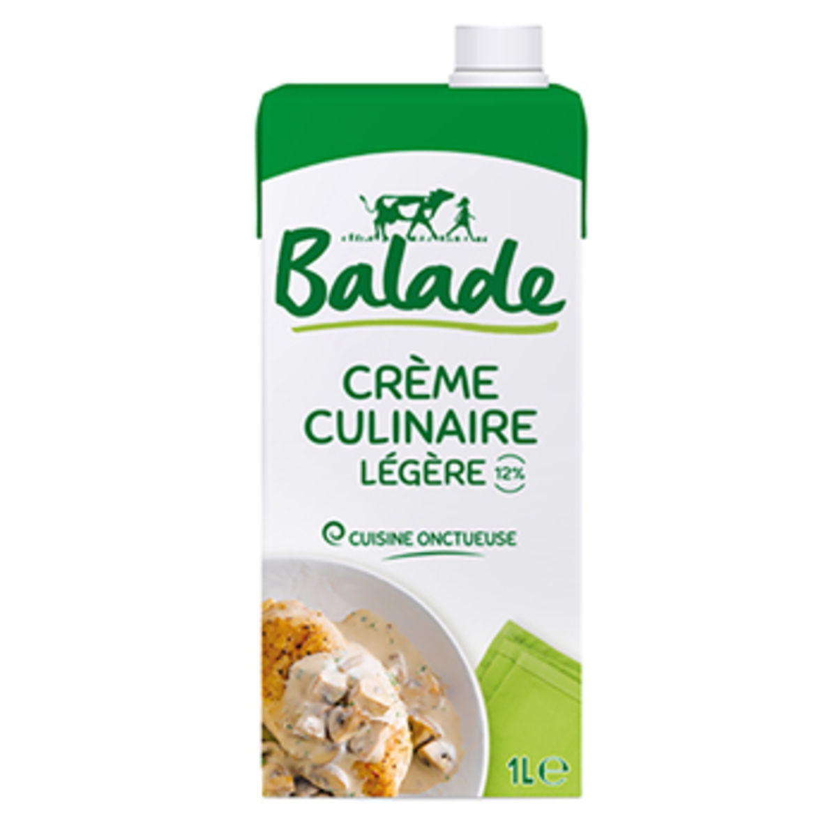Balade Crème Culinaire Légère 12% 1 L