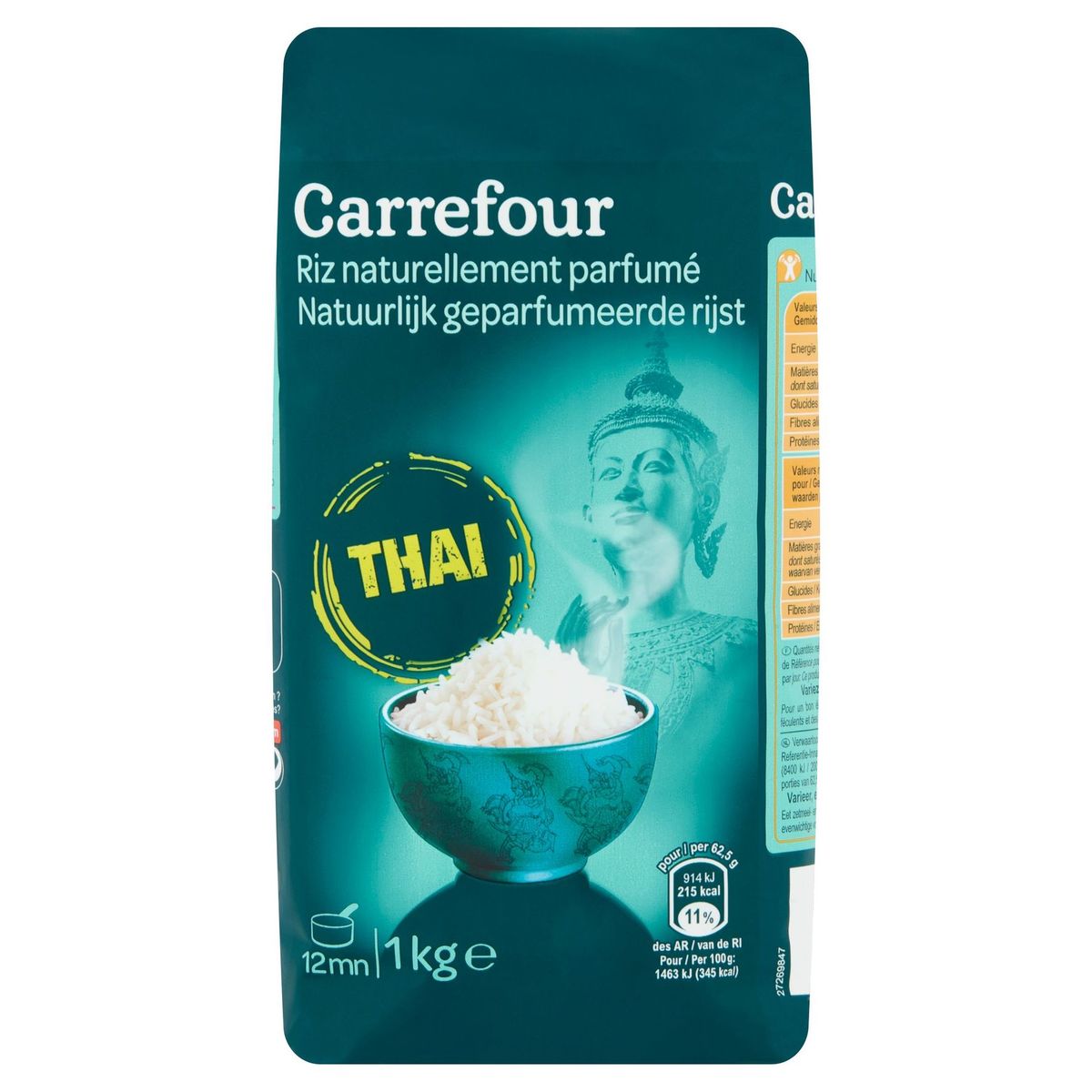 Carrefour Natuurlijk Geparfumeerde Rijst Thai 1 kg