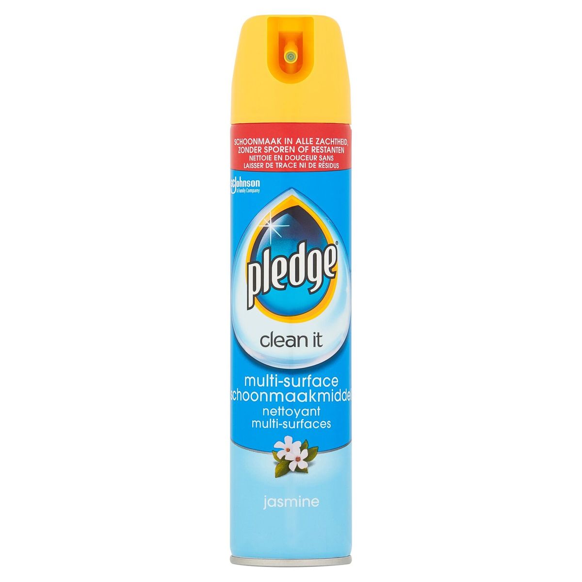 Pledge® -Clean It- Multi-Surface -Schoonmaakmiddel -Jasmine- 250 ml
