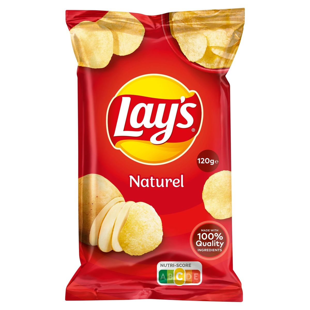 Lay's Naturel Zout 120 gr