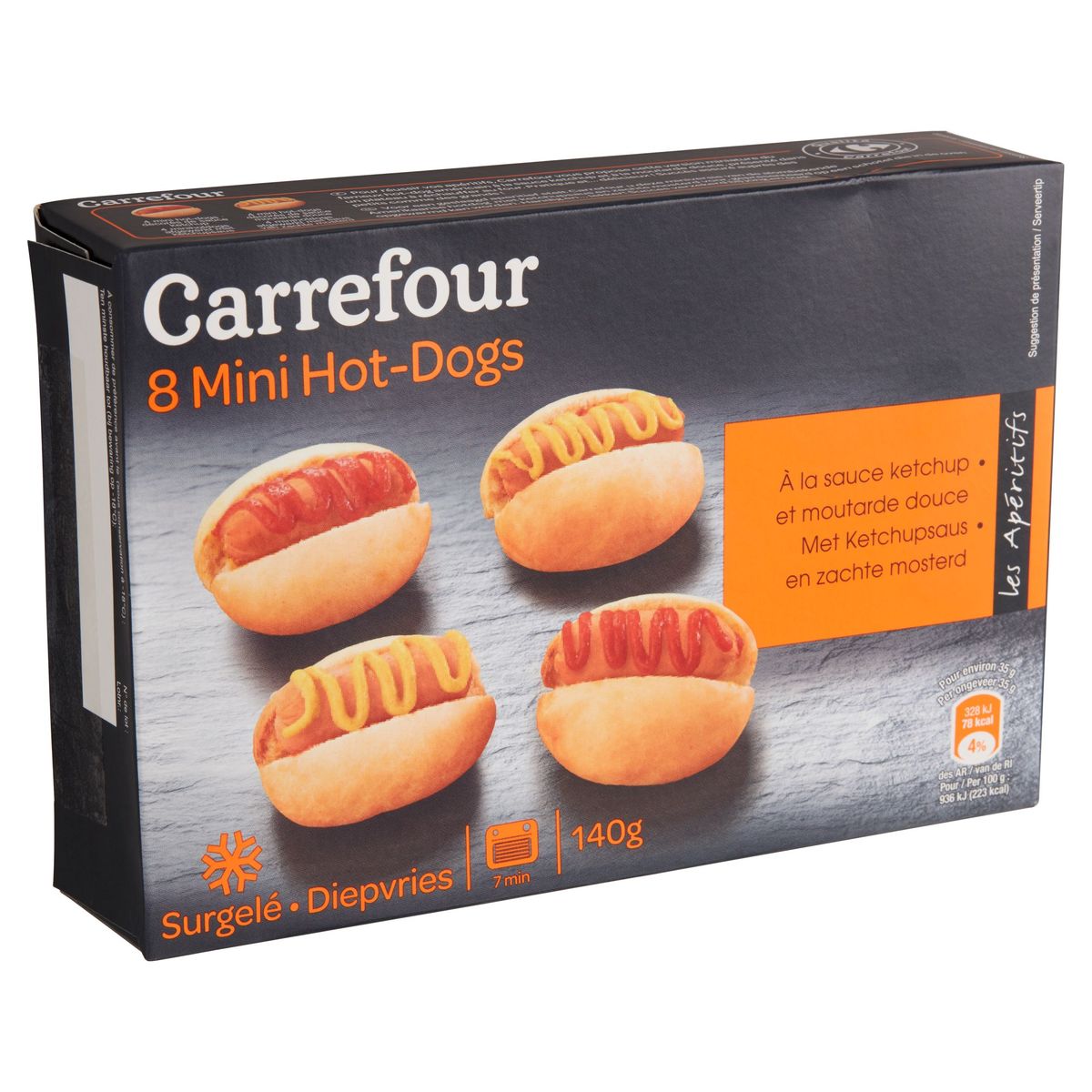 Carrefour 8 Mini Hot-Dogs 140 g