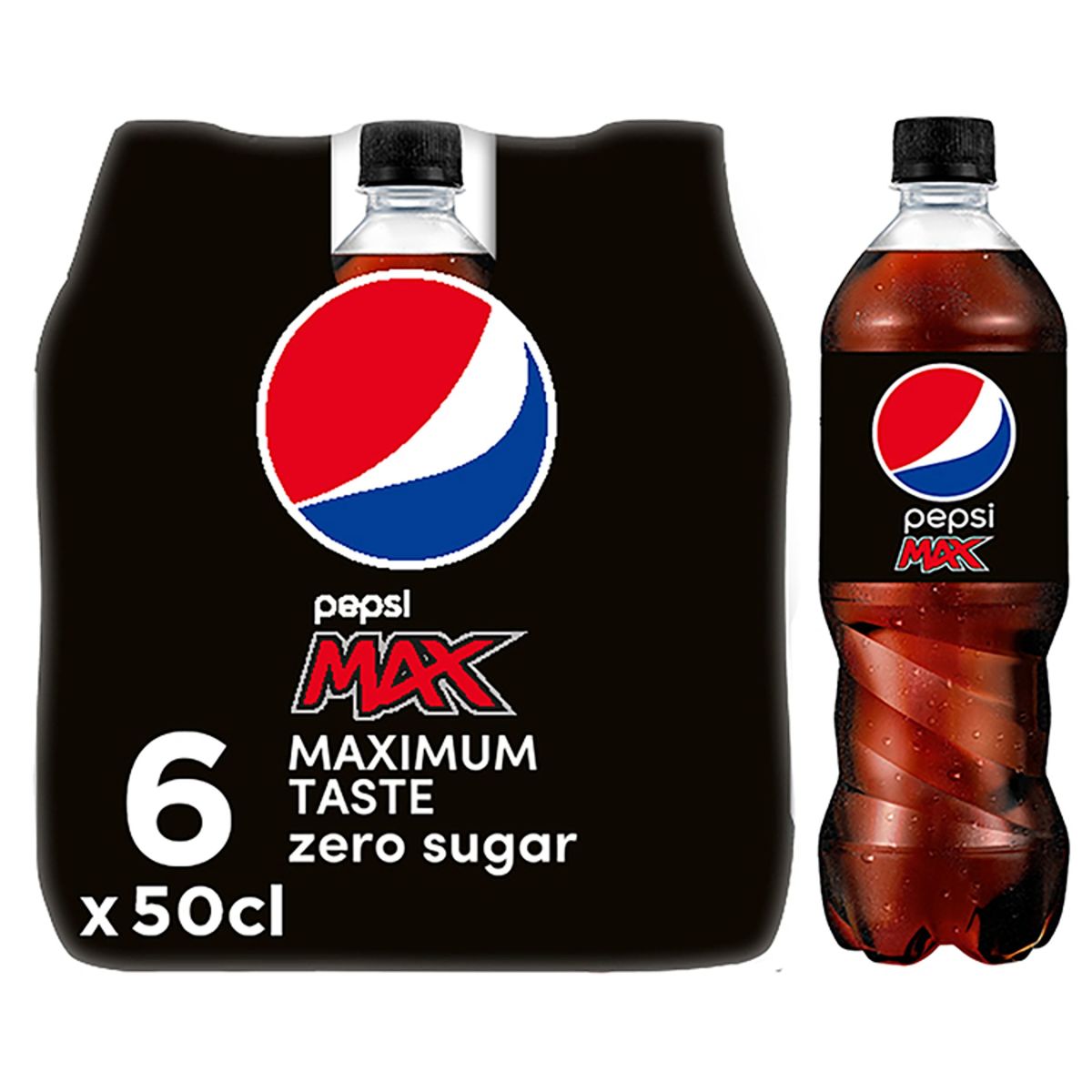 Pepsi Max Cola 6 x 50 cl