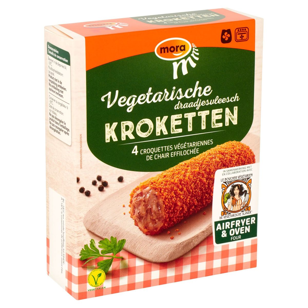Mora Vegetarische Draadjesvleesch Kroketten 4 x 75 g