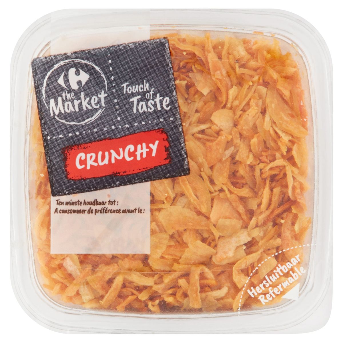 Carrefour The Market Touch of Taste Crunchy Oignons Frits 100 g