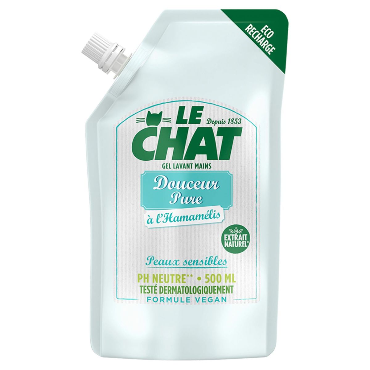 Le Chat Savon Mains Liquide Douceur Pure 500 ml