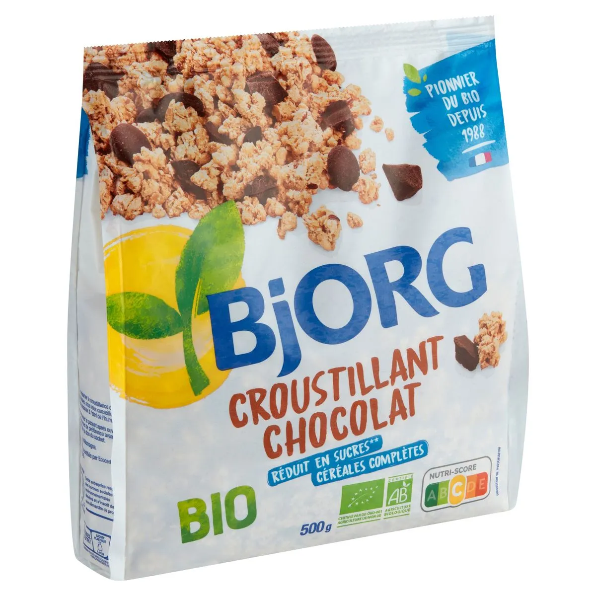 Krokante Muesli Chocolade Bio 500 G | Carrefour België