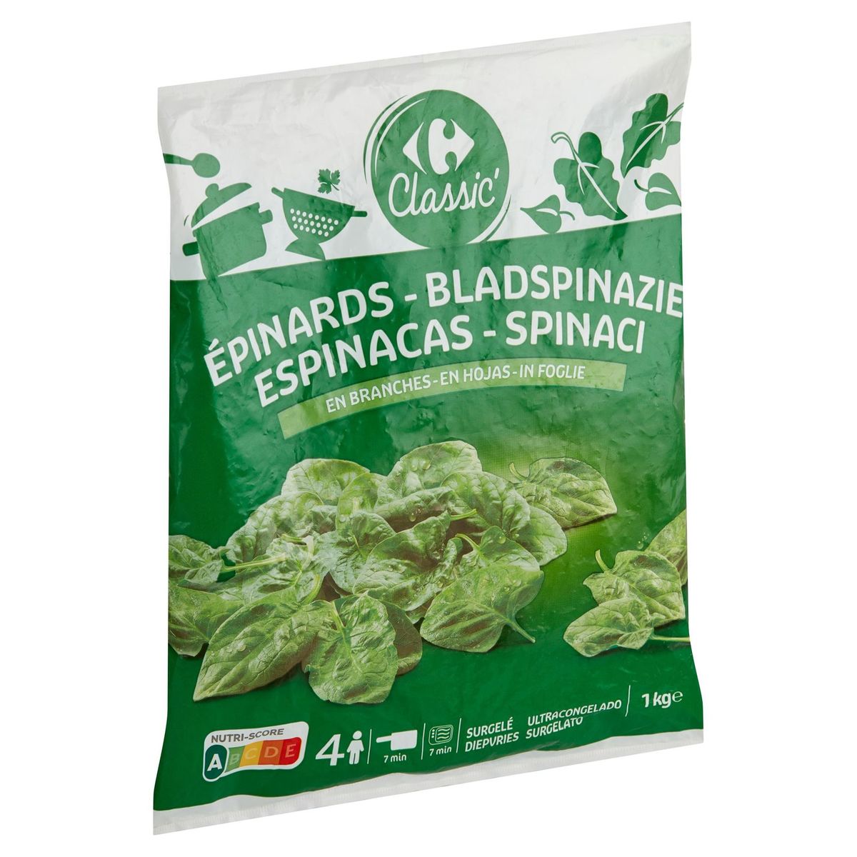 Carrefour Classic' Bladspinazie 1 kg