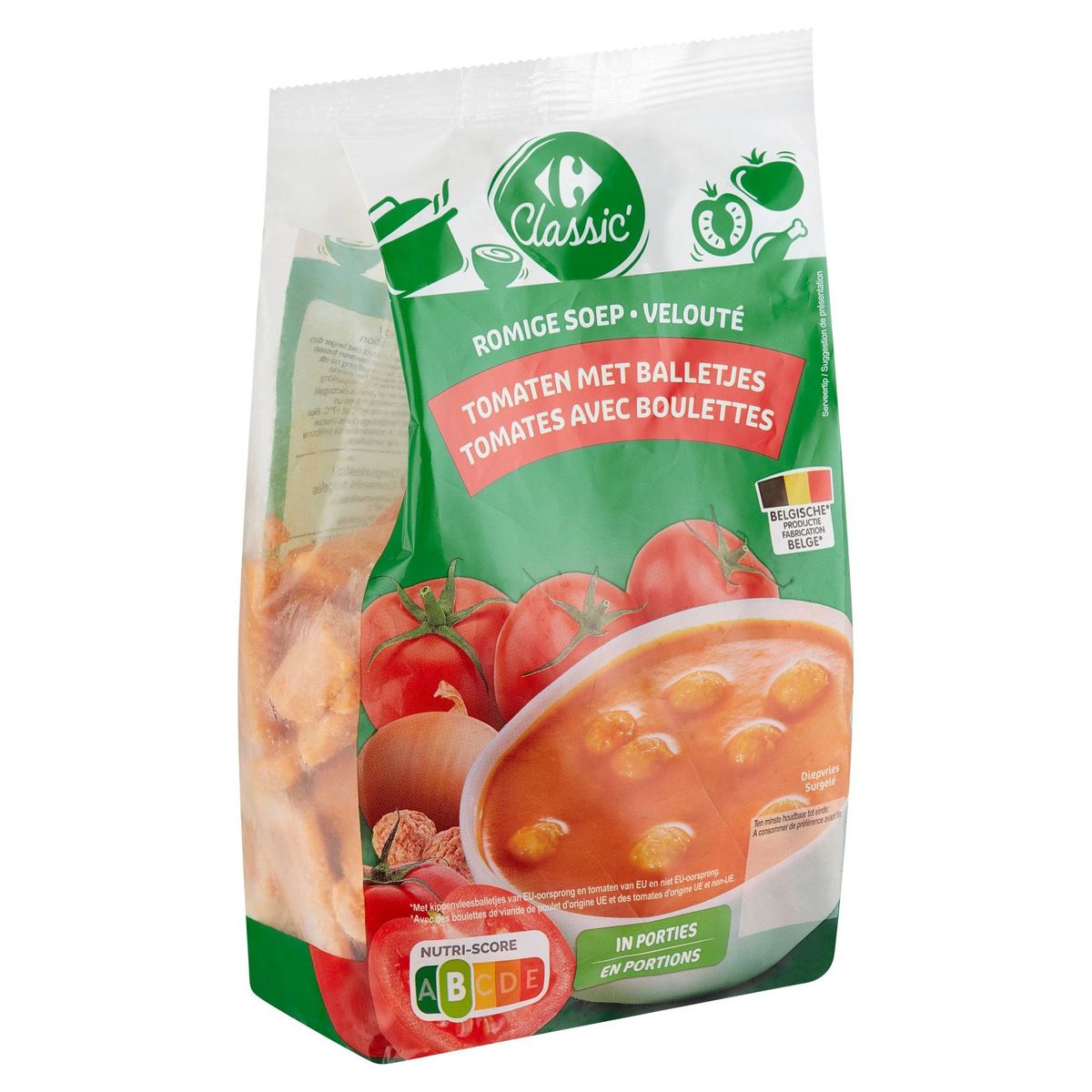 Carrefour Classic' Velouté Tomates avec Boulettes 600 g