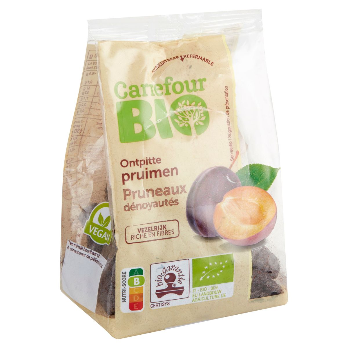 Carrefour Bio Hele Pruimen 200 g