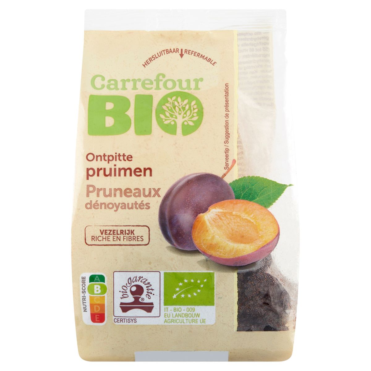 Carrefour Bio Hele Pruimen 200 g