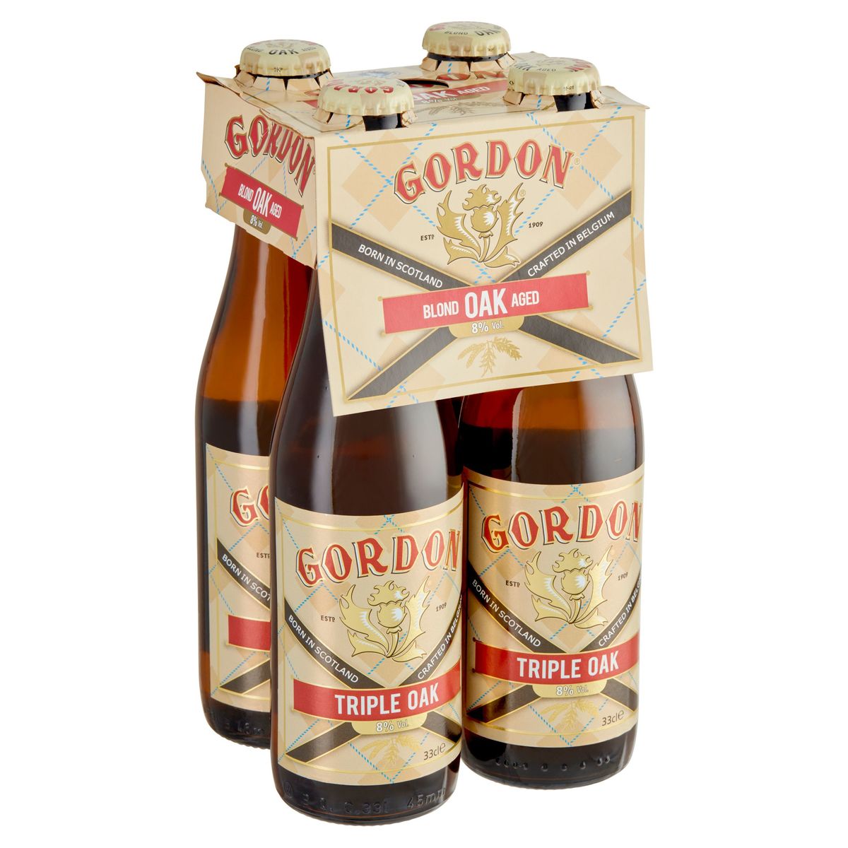 Gordon Blond Oak Aged Flessen 4 x 33 cl