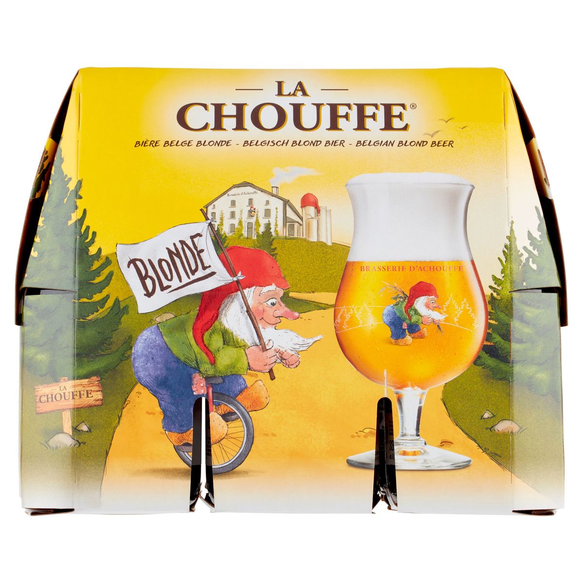 La Chouffe Bière Belge Blonde Bouteilles 6 x 330 ml