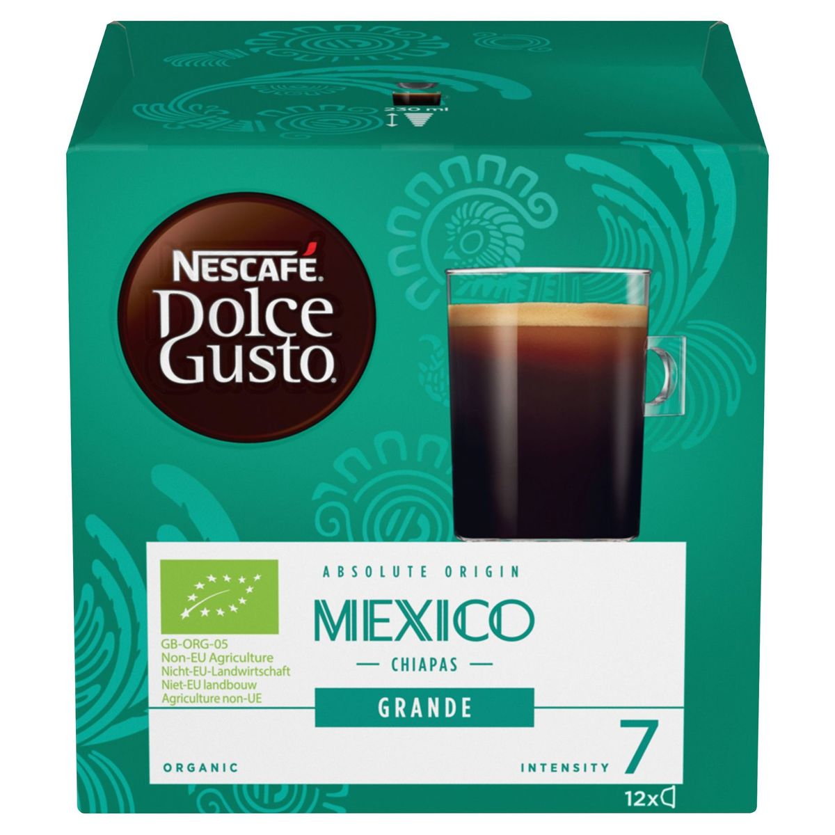 Nescafé Dolce Gusto Absolute Mexico Chiapas Grande 12 Capsules 108 g