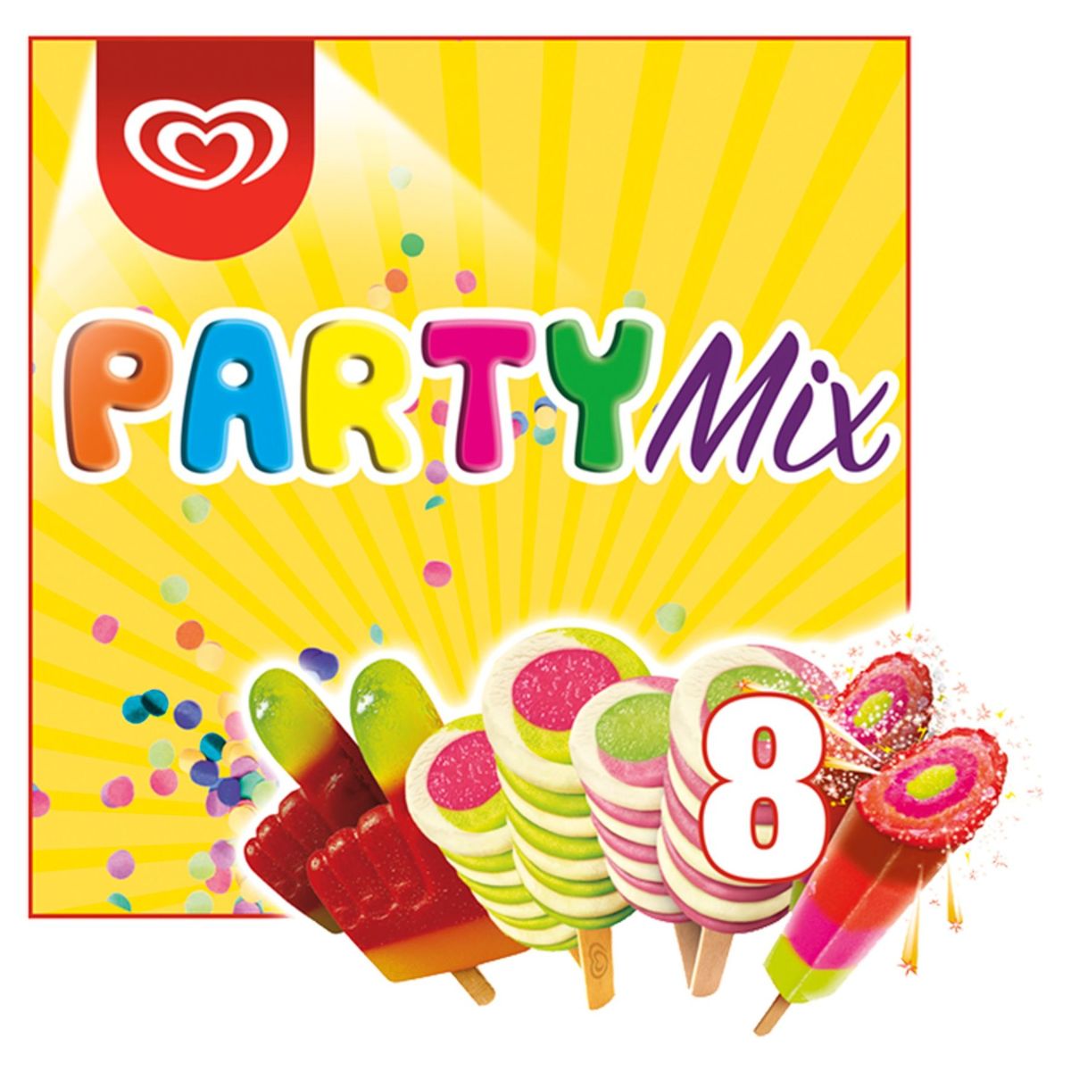 Ola Kids & Fun  Ijs Party Mix 8 MP ml