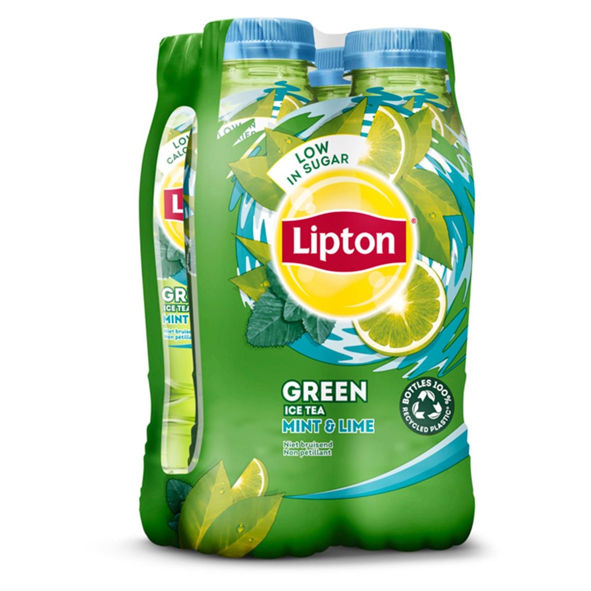 Lipton Ice Tea Non Pétillant Ice Tea Green Mint Lime 4x33 cl