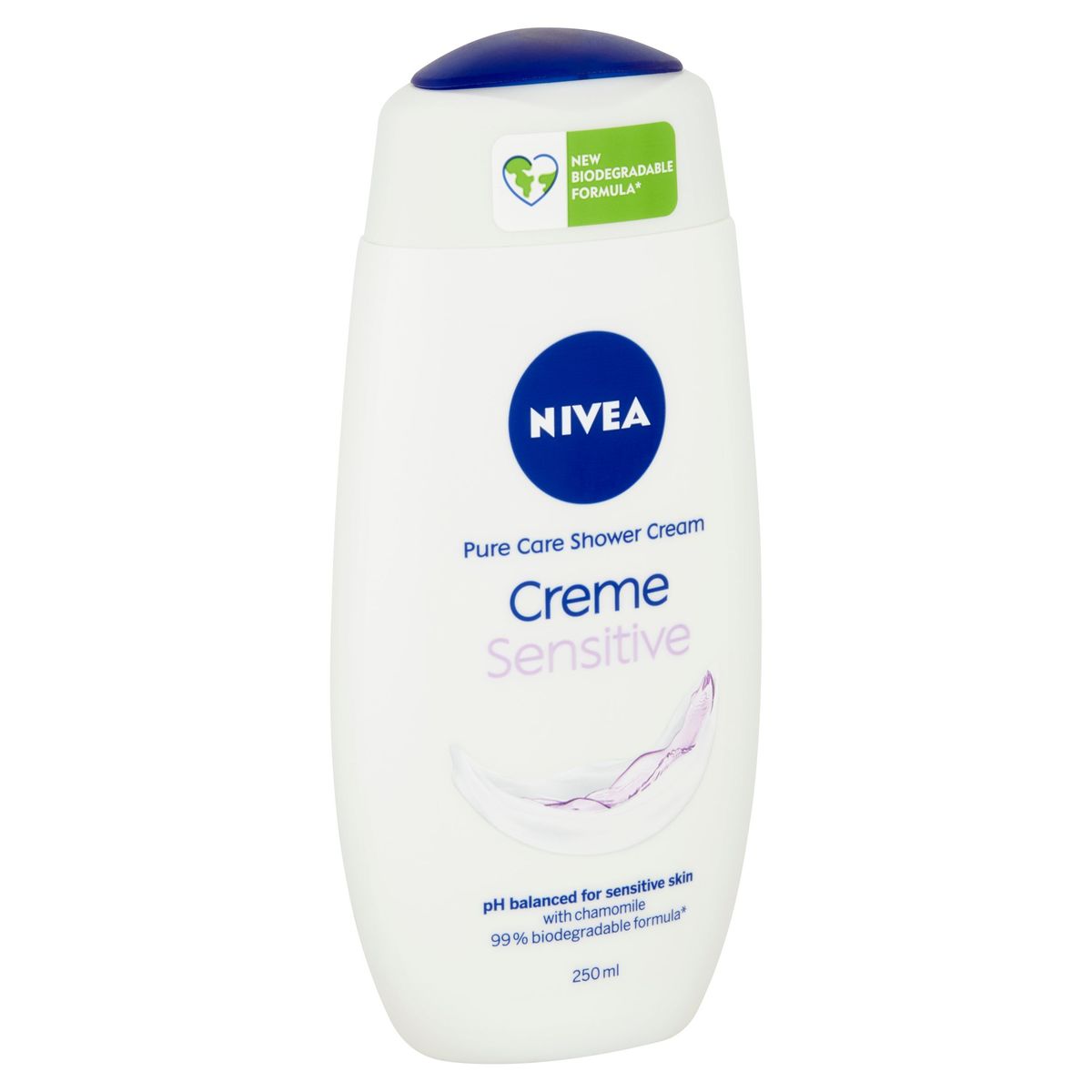 Nivea Pure Care Shower Cream Creme Sensitive 250 ml