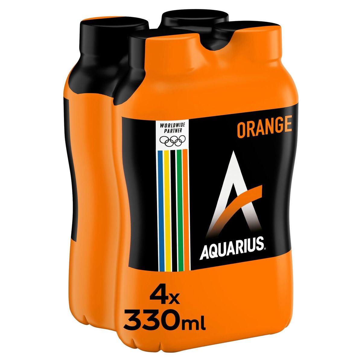 Aquarius Orange Pet 330 ml x 4