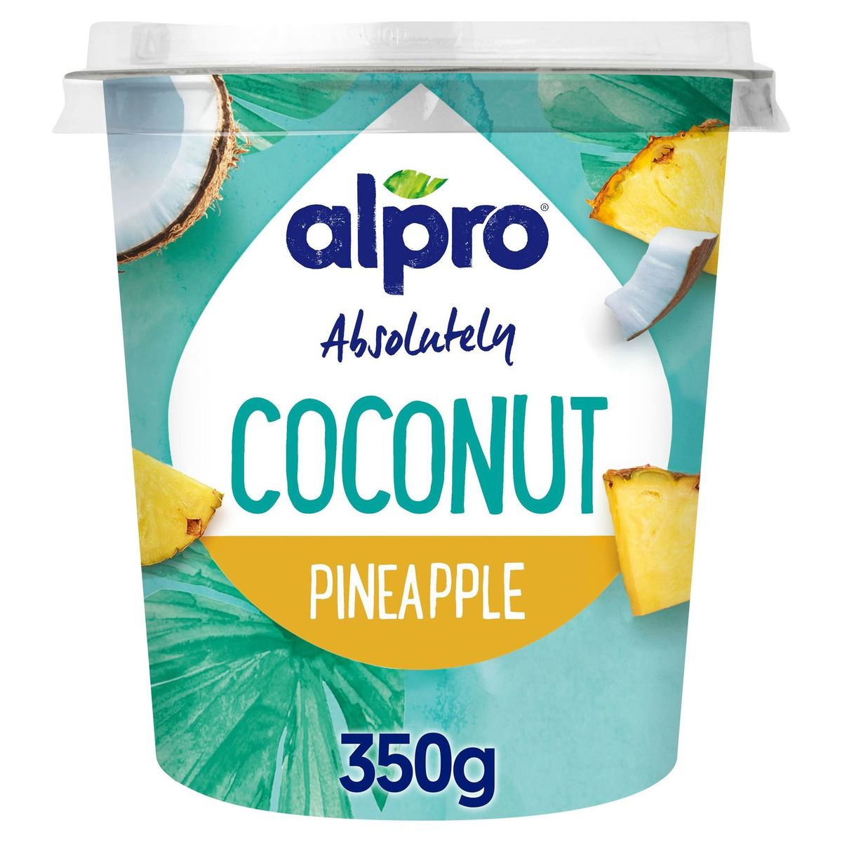 Alpro Absolutely Plantaardig Kokosnoot Ananas 350g
