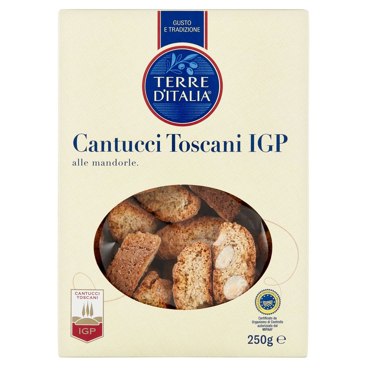 Terre d'Italia Cantucci Toscani IGP alle Mandorle 250 g