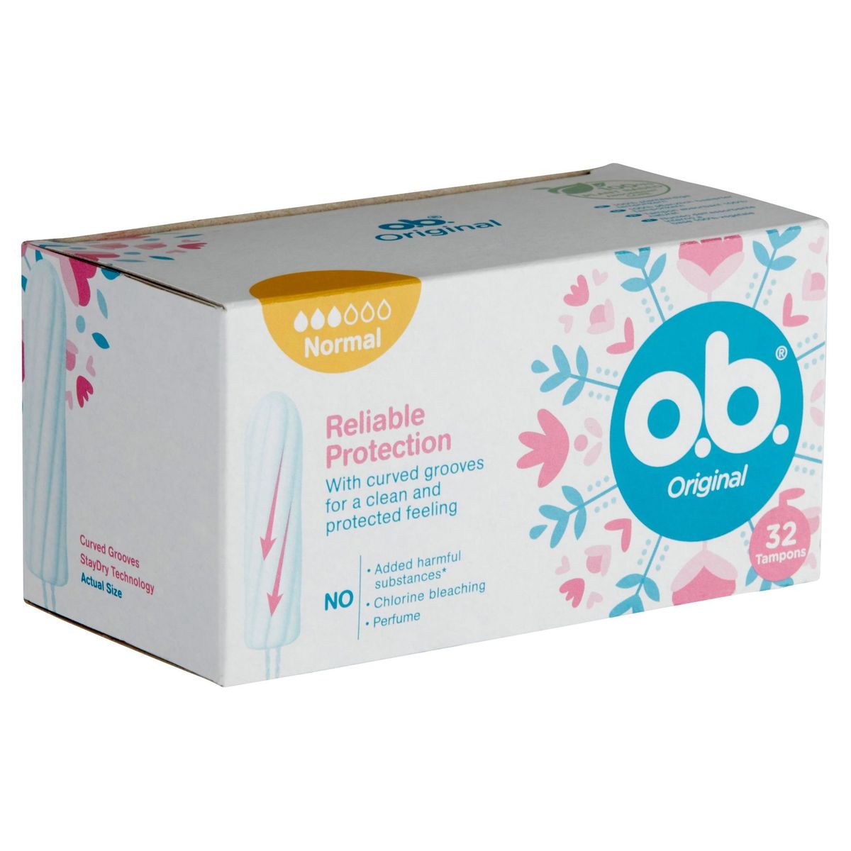 O.B. Original Tampons Normal 32 Stuks