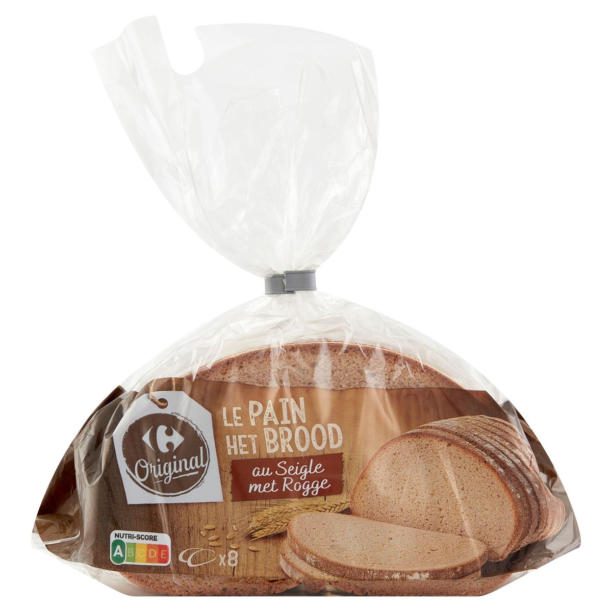 Carrefour Original het Brood met Rogge 8 Stuks 500 g