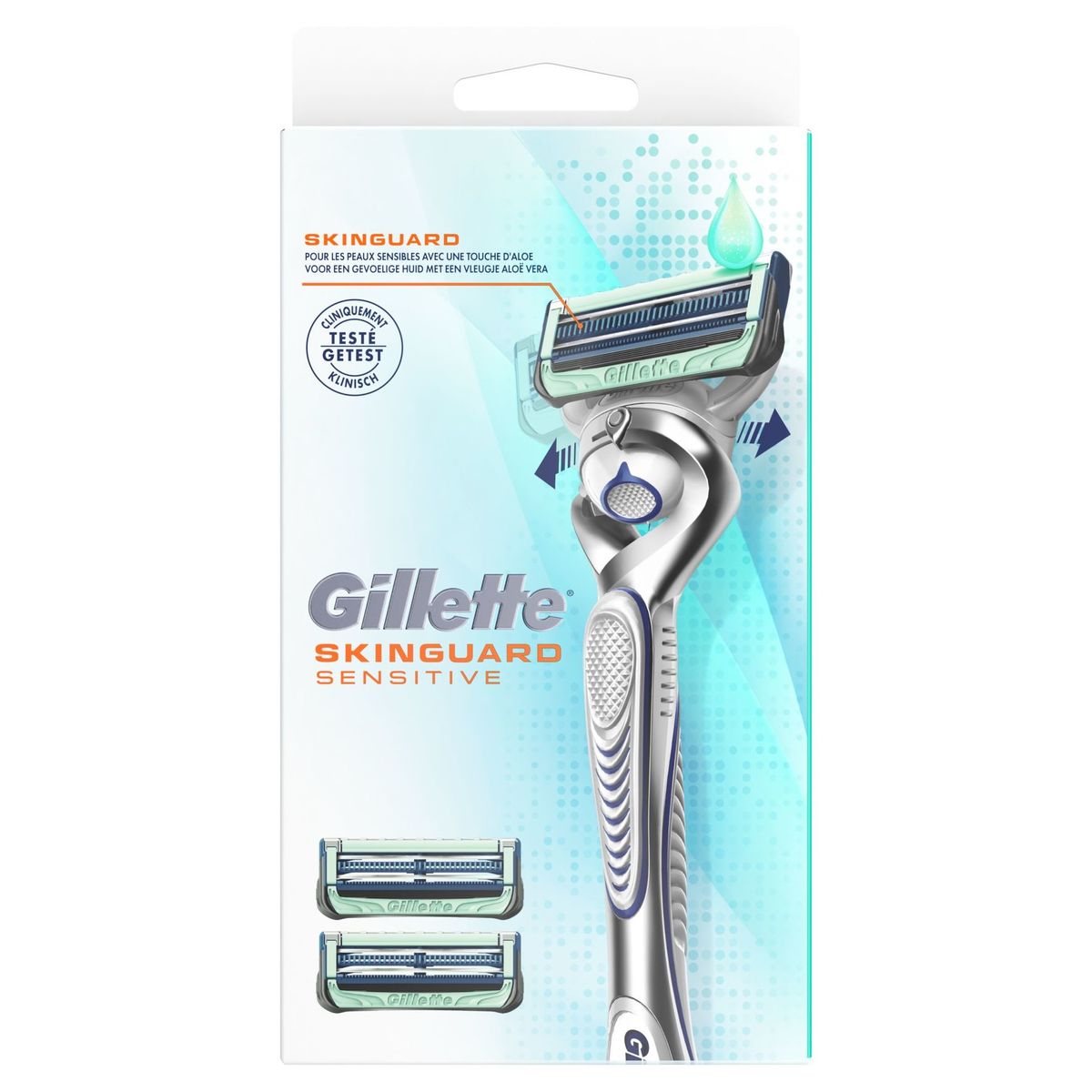 Gillette SkinGuard Sensitive Scheermes Flex Aloë Vera - 3 mesjes