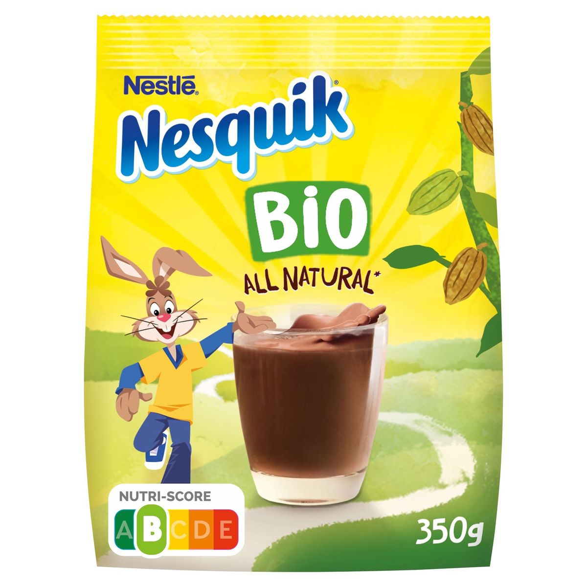 NESQUIK ALL NATURAL Cacao en Poudre BIO 350 g